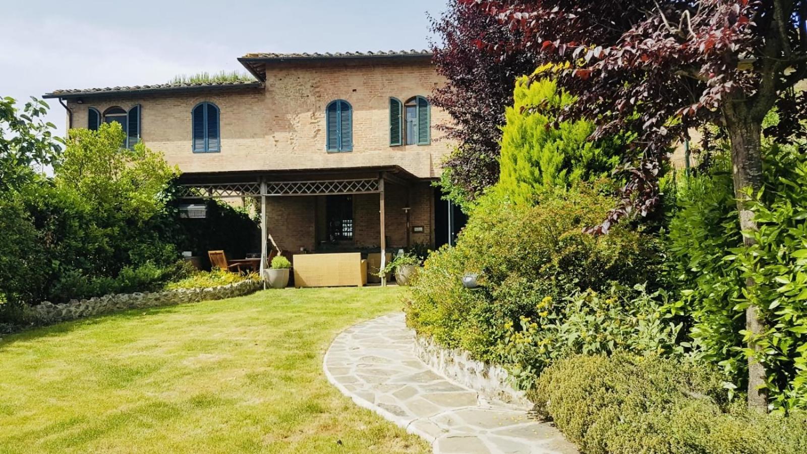 Villa La Dogana Siena Exterior foto